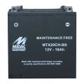 Аккумулятор 18Ah-12v MTX20CH-BS (YTX20CH-BS) Midac Moto (175х87х161), L, EN270