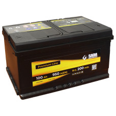 Стартерная батарея 100Аз SADA Premium Line SMF 100Ач, 950А