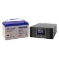 Комплект резервного питания  LogicPower 1050Вт/ Ultracell GEL 12В, 100Ач