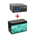 Комплект резервного питания  LogicPower 1000Вт/ Аккумулятор Powerbox LiFePO4 12(12.8)V 100Ah/1280W(1.28kW)