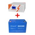 Комплект резервного питания LogicPower  1050Вт/ Ultracell LiFePO4 12В 100Aч 1,28кВт Grade A