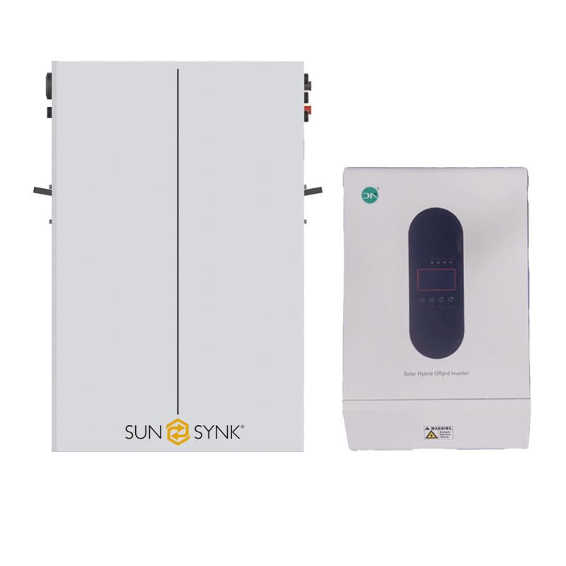 Комплект резервного питания Donnergy 5кВт/ SUNSYNK LiFePO4 51,2В 5,12кВт