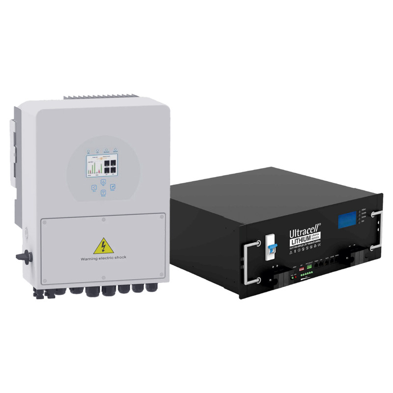 Комплект для резервного питания SUNSYNK 5 кВт/ Ultracell LiFePO4 51,2В 100Aч 5,12 кВт·ч
