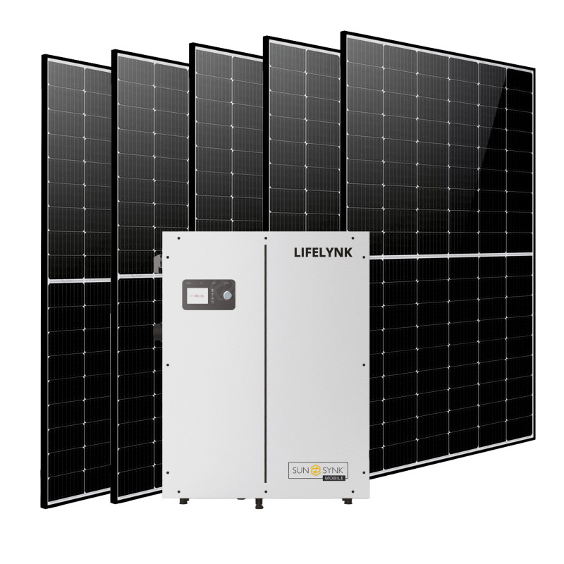 Солнечная электростанция 2кВт (SUNSYNK lifelynk S  2кВт/  2,5кВт/ 5x DMEGC 465Вт)