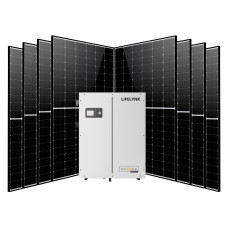 Солнечная электростанция 3,6кВт (SUNSYNK lifelynk X  3,6кВт/  3,84кВт/ 8x DMEGC 465Вт)