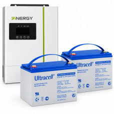 Комплект резервного питания Inergy Dipower  3.6 кВт/ 2 x Ultracell UCG100-12