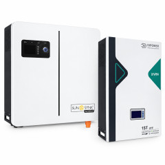 Комплект резервного питания SUNSYNK Lynks 6кВт / DIPOWER LiFePO4 48В 5,12кВт