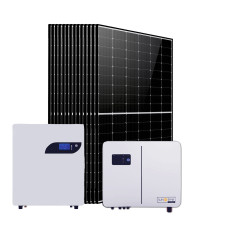 Солнечная электростанция 6кВт (SUNSYNK 6кВт/ AZO LiFePO4 5,12кВт/ 14x DMEGC 465Вт)