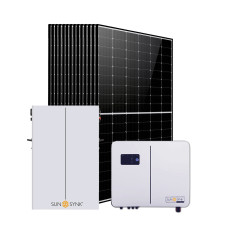 Солнечная электростанция 6кВт (SUNSYNK 6кВт/ LiFePO4 5,12кВт/ 14x DMEGC 465Вт)