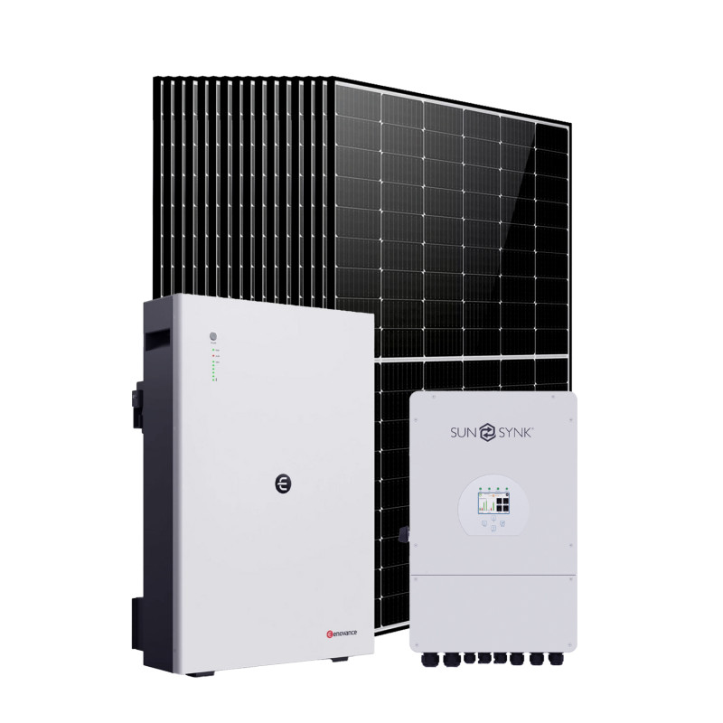 Солнечная электростанция 8,8кВт (SUNSYNK 8,8кВт/ LiFePO4 10,6кВт/ 16x DMEGC 465Вт)