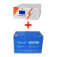 Комплект резервного питания LogicPower  1050Вт/ Ultracell LiFePO4 12В 100Aч 1,28кВт Grade A