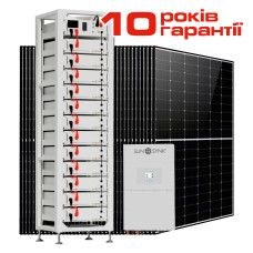 Солнечная электростанция SUNSYNK 30 кВт / High Voltage LiFePO4 61,44 кВт·ч / 54 × DMEGC 590 Вт