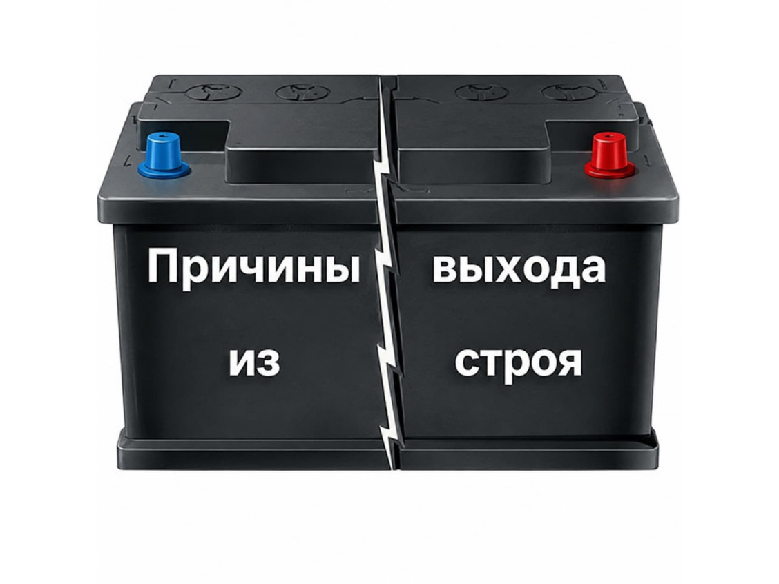 Причины выхода из строя аккумуляторных батарей
