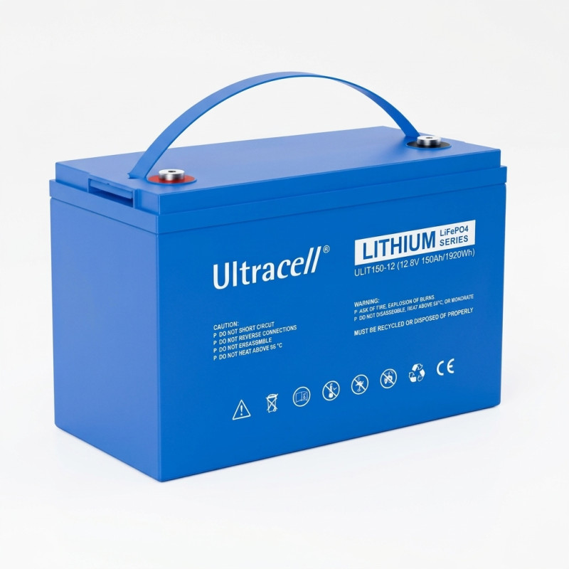 Батарея аккумуляторная Ultracell ULIT150-12 LiFePO₄ 12,8 В 150 А·ч