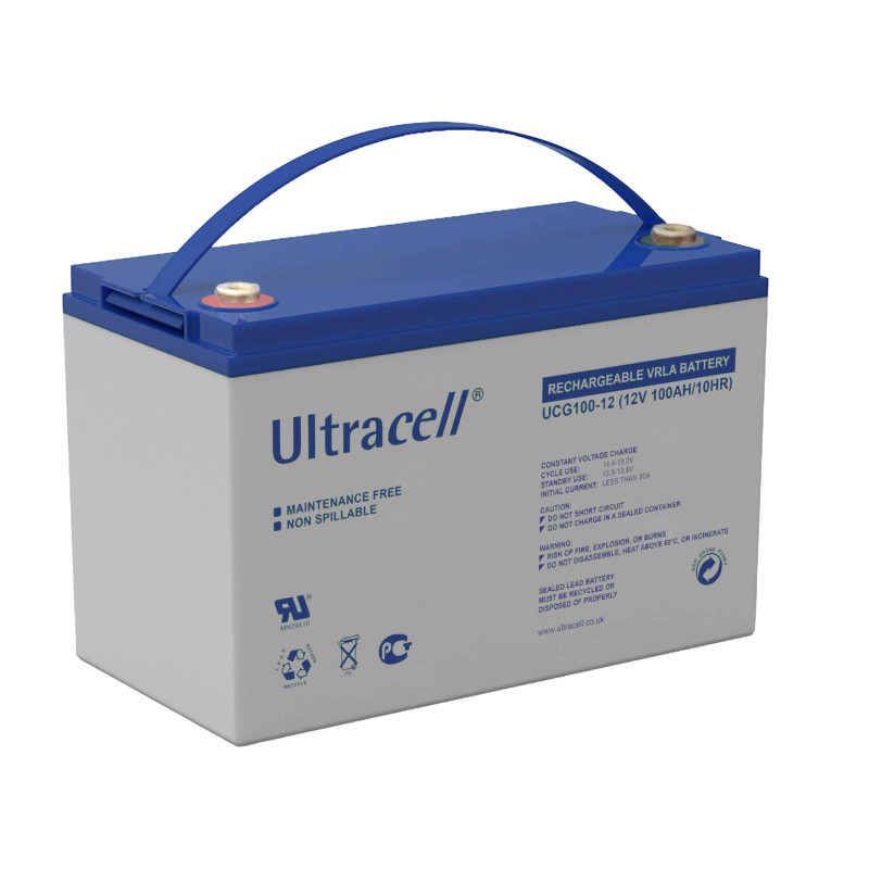 Батарея аккумуляторная Ultracell UCG100-12, 12В, 100Ач,