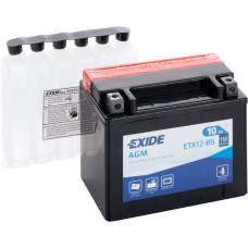 Аккумулятор   10Ah-12v Exide AGM (ETX12-BS) (150х87х130) L, EN150