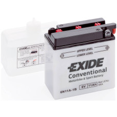 Аккумулятор   11Ah-6v Exide (6N11A-1B) (121х59х131) R, EN95