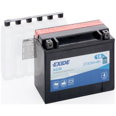 Аккумулятор   18Ah-12v Exide AGM (ETX20H-BS) (175х87х155) L, EN270