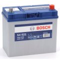 Аккумулятор 6СТ-45A Bosch Asia (S4021), 12V, 45Ah (-/+) Бош азия евро, 12В, 45Ач, EN330А