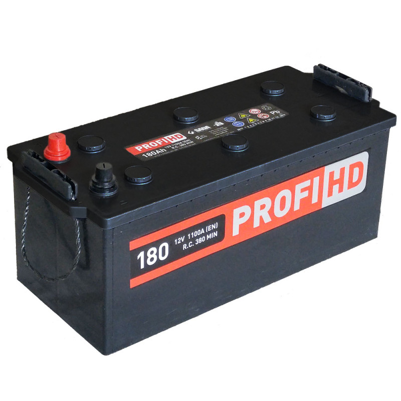 Автомобильный аккумулятор SADA Profi HD 6СТ-180Аз Евро3 Сада Профи 12В 180Ач 1150А