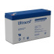 Батарея аккумуляторная Ultracell UL12-6, 6 В, 12Ач, AGM