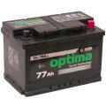 Автомобильный аккумулятор Optima 6СТ-77 (-/+) Евро оптима 12В 77Ач 760А