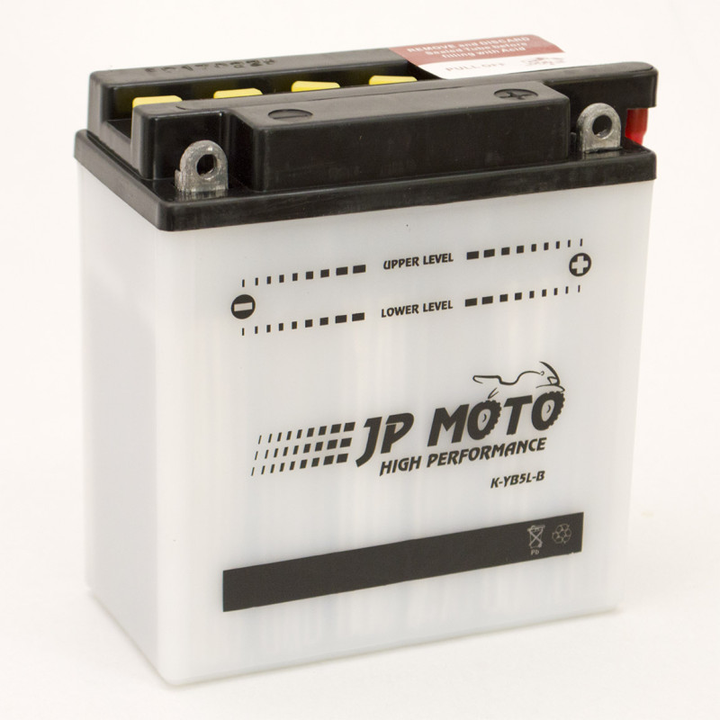 Аккумулятор 5Ah-12v CB5L-B (YB5L-B) JP MOTO (120х60х130), R, EN60