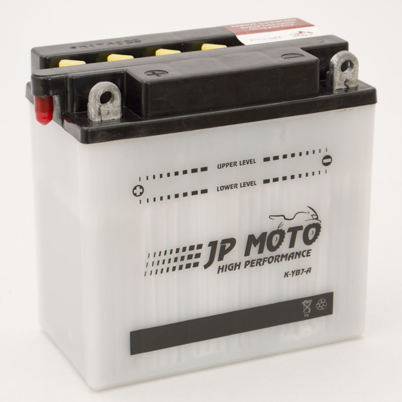 Аккумулятор 8Ah-12v CB7-A (YB7-A) JP MOTO (135х75х133), L, EN100