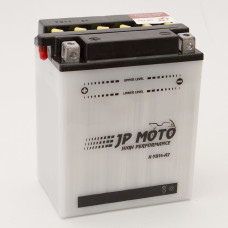 Аккумулятор 14Ah-12v CB14-A2 (YB14-A2) JP MOTO (134х89х166), L, EN185