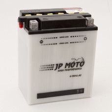 Аккумулятор 14Ah-12v CB14L-A2 (YB14L-A2) JP MOTO (134х89х166), R, EN185