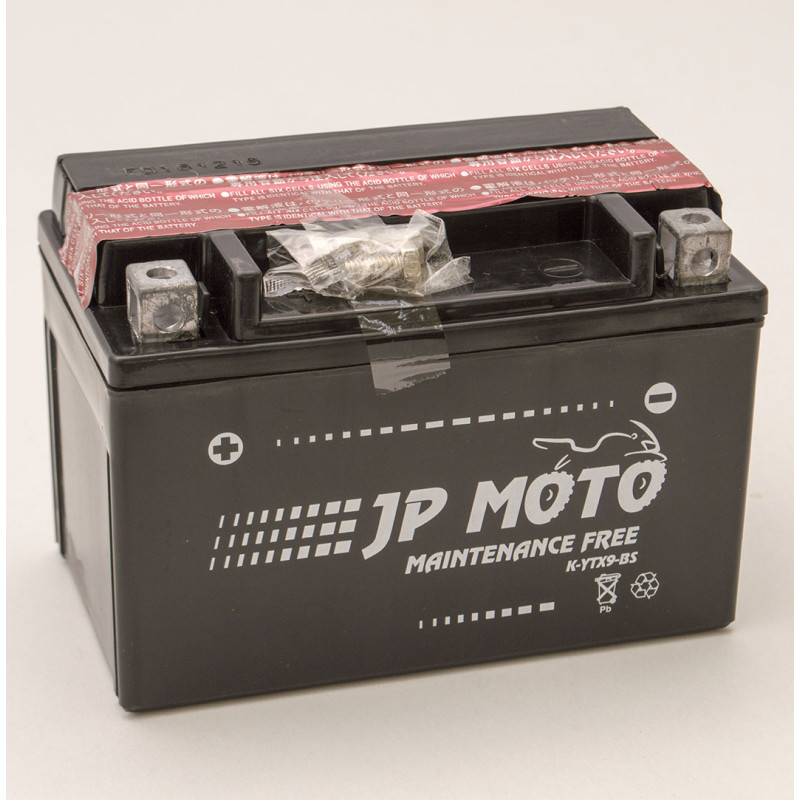 Аккумулятор 8Ah-12v YTX9-BS JP MOTO (150х87х105), L, EN120