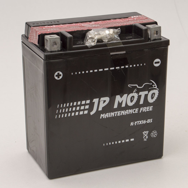 Аккумулятор 14Ah-12v YTX16-BS JP MOTO (150х87х161), L, EN230