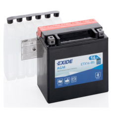 Аккумулятор 14Ah-12v Exide (ETX16-BS) (150х87х161) L, EN215