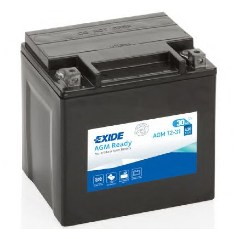 Аккумулятор 30Ah-12v Exide AGM (AGM12-31) (166х126х175), R, EN430