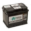 Аккумулятор 6СТ-60 Ah MIDAC ITINERIS START STOP AGM, 12V, 60Ah, R Мидак Итинерис, 12В, 60Ач, EN680А