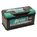 Аккумулятор 6СТ-92A MIDAC HERMETICUM, 12V, 92Ah  (-/+) низкий евро, Мидак Герметикум, 12В, 92Ач, EN800А
