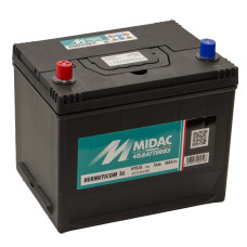 Аккумулятор 6СТ-70A MIDAC HERMETICUM Asia, 12V, 70Ah (+/-), Мидак Герметикум Азия, 12В, 70Ач, EN560А