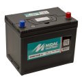 Аккумулятор 6СТ-70A MIDAC HERMETICUM Asia, 12V, 70Ah (-/+) евро, Мидак Герметикум азия, 12В, 70Ач, EN560А
