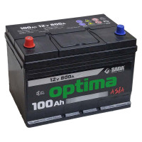 Автомобильный аккумулятор Optima Asia 6СТ-100 (+/-) оптима азия 12В 100Ач 800А