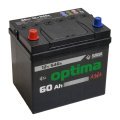 Автомобильный аккумулятор Optima Asia 6СТ-60 (+/-) оптима азия 12В 60Ач 540А
