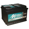 Аккумулятор 6СТ-74A MIDAC CELERIS, 12V, 74Ah (-/+) евро, Мидак Селерис, 12В, 74Ач, EN680А
