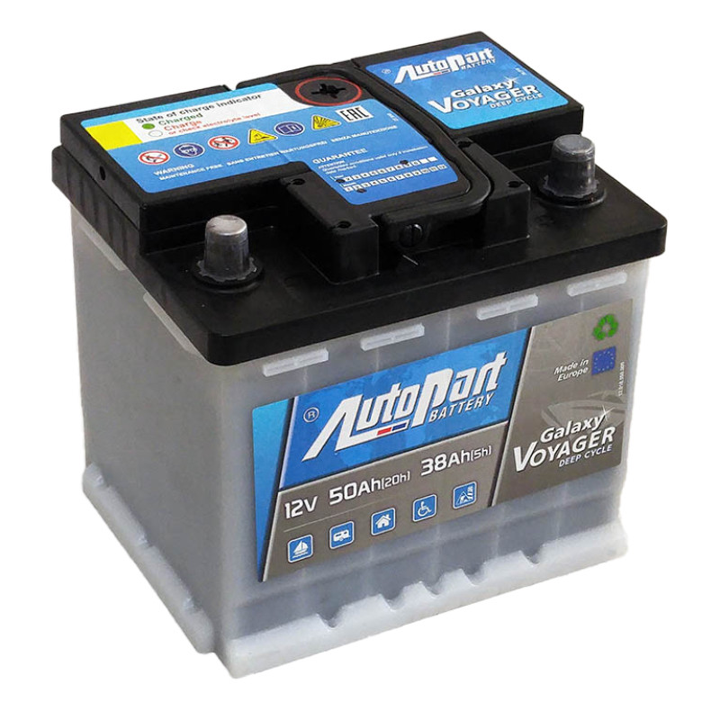 Аккумулятор Autopart Galaxy Voyager Deep Cycle 50 Ач 12 Вольт