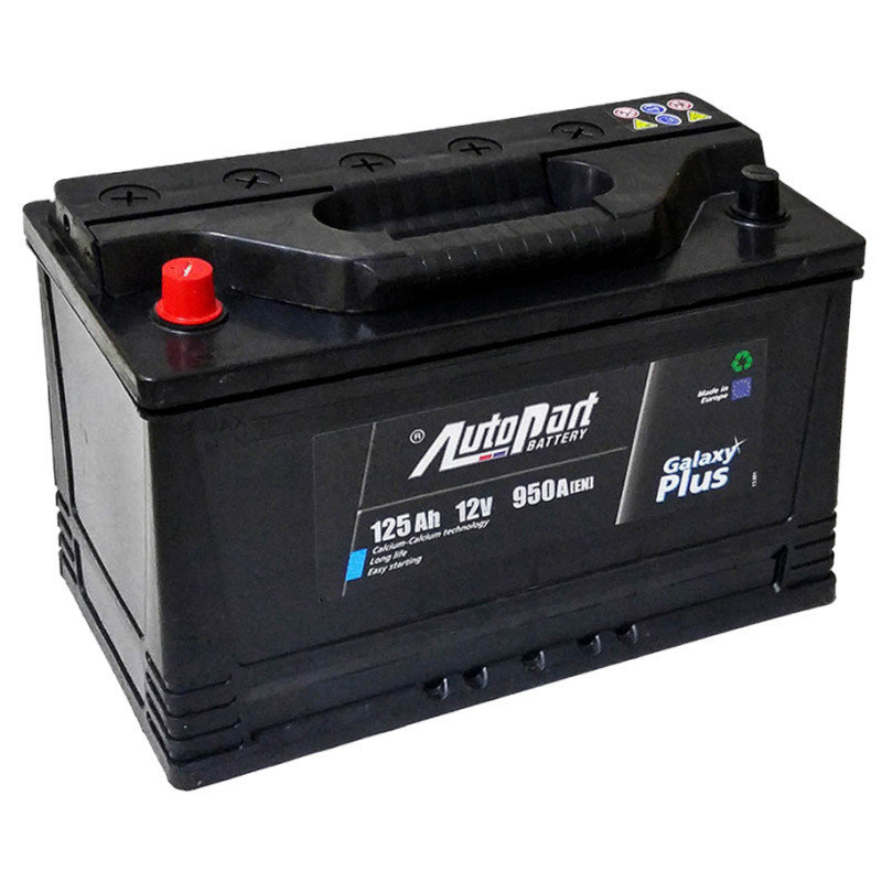Автомобильный аккумулятор Autopart Galaxy Plus 6СТ 125 (+/-) 12В, 950А