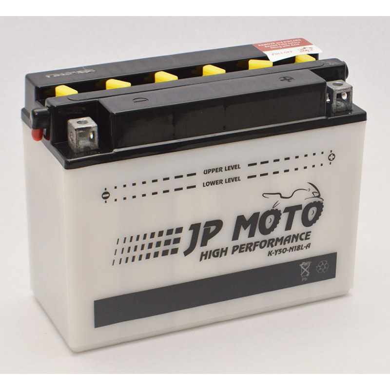 Аккумулятор 20Ah-12v Y-C50-N18L-A JP MOTO (205х90х162), L, EN250