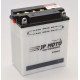 Аккумулятор 12Ah-12v CB12A-A (YB12A-A) JP MOTO (134х80х160), L, EN155