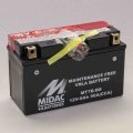 Аккумулятор 6Ah-12v MT7B-BS (YT7B-BS) Midac Moto (150х65х93), L, EN90