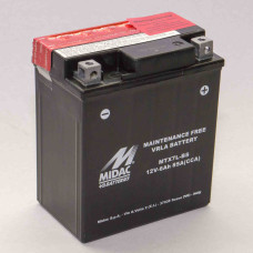 Аккумулятор 6Ah-12v MTX7L-BS (YTX7L-BS) Midac Moto (113х70х130), R, EN85