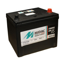 Аккумулятор 6СТ-72A MIDAC ITINERIS EFB- STOP & START Asia, 12V, 72Ah (-/+), EN660А