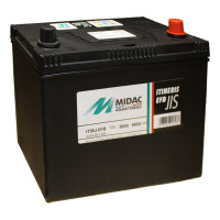 Акумулятор 6СТ-55A MIDAC ITINERIS EFB- STOP & START Asia, 12V, 55Ah (-/+), EN460А