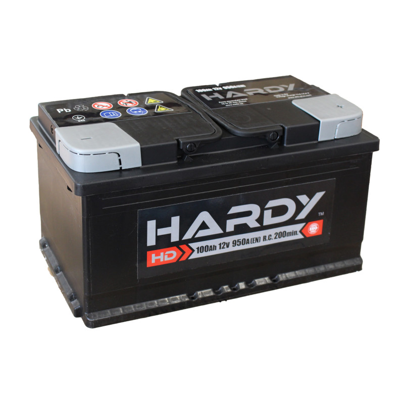 Автомобильный аккумулятор Hardy 6СТ-100 (-/+) 12В 100АH 950А
